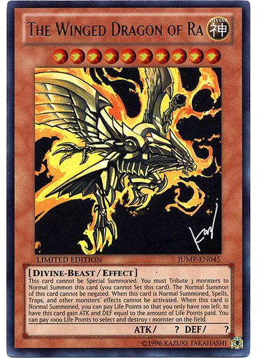 The Winged Dragon of Ra