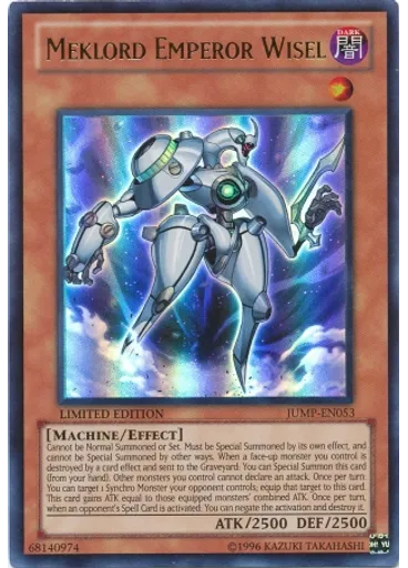 Meklord Emperor Wisel — Shonen Jump Promotional Cards