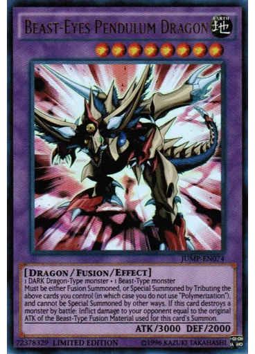 Beast-Eyes Pendulum Dragon — Weekly Shonen Jump Promotional Cards