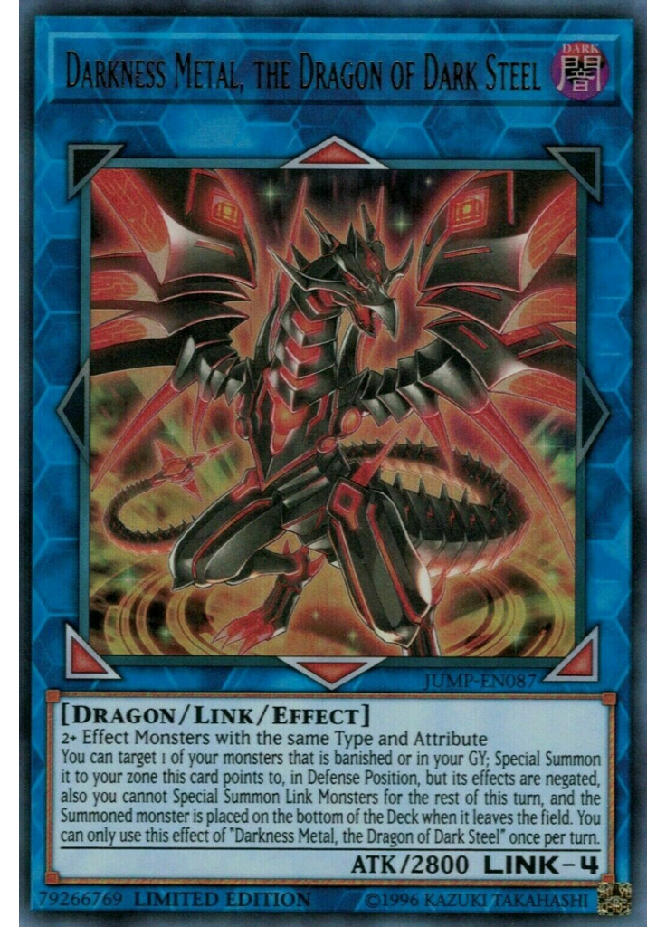 Darkness Metal, the Dragon of Dark Steel