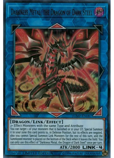 Darkness Metal, the Dragon of Dark Steel