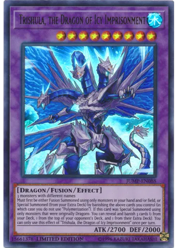 Trishula, the Dragon of Icy Imprisonment — Weekly Shonen Jump Promotional Cards
