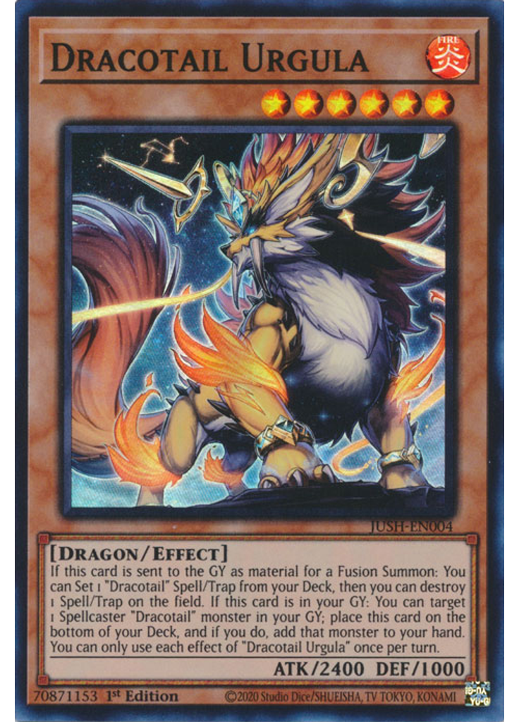 Dracotail Urgula (Super Rare 1st Edition)