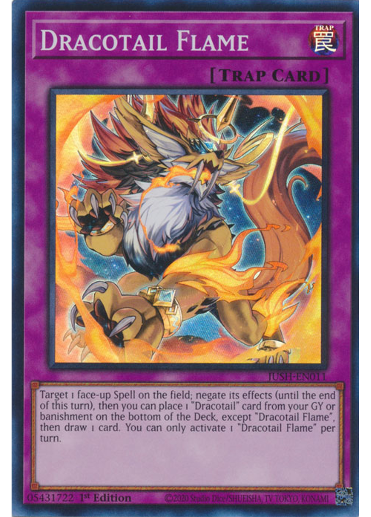 Dracotail Flame (Super Rare 1st Edition)