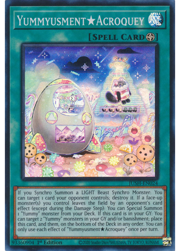 Yummyusment★Acroquey (Super Rare 1st Edition)