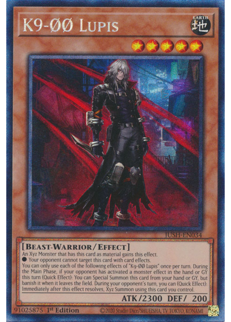 K9-ØØ Lupis (Collectors Rare 1st Edition)