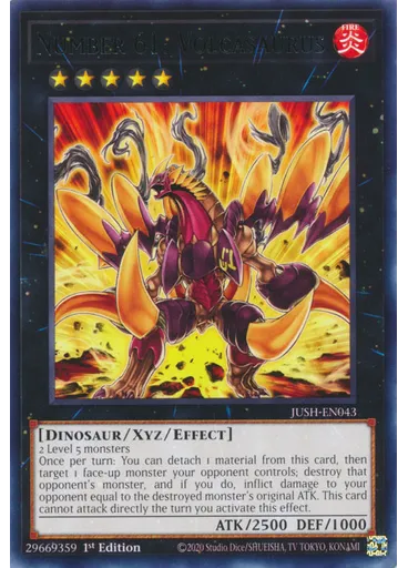 Number 61: Volcasaurus