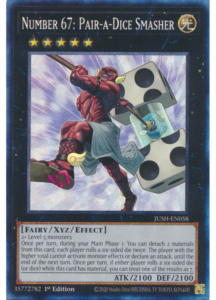 Number 67: Pair-a-Dice Smasher (Collectors Rare 1st Edition)