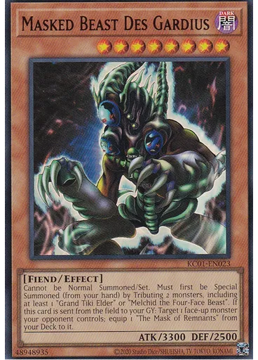 Masked Beast Des Gardius