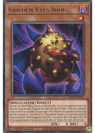 Golden-Eyes Idol