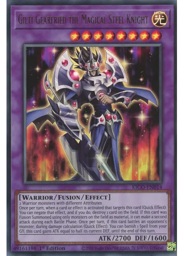 Gilti-Gearfried the Magical Steel Knight