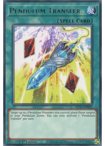 Pendulum Transfer