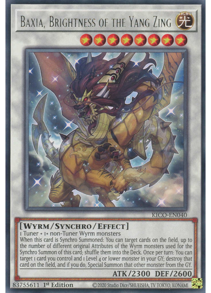 Baxia, Brightness of the Yang Zing