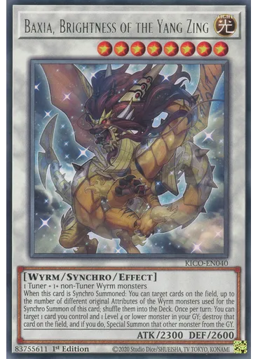 Baxia, Brightness of the Yang Zing