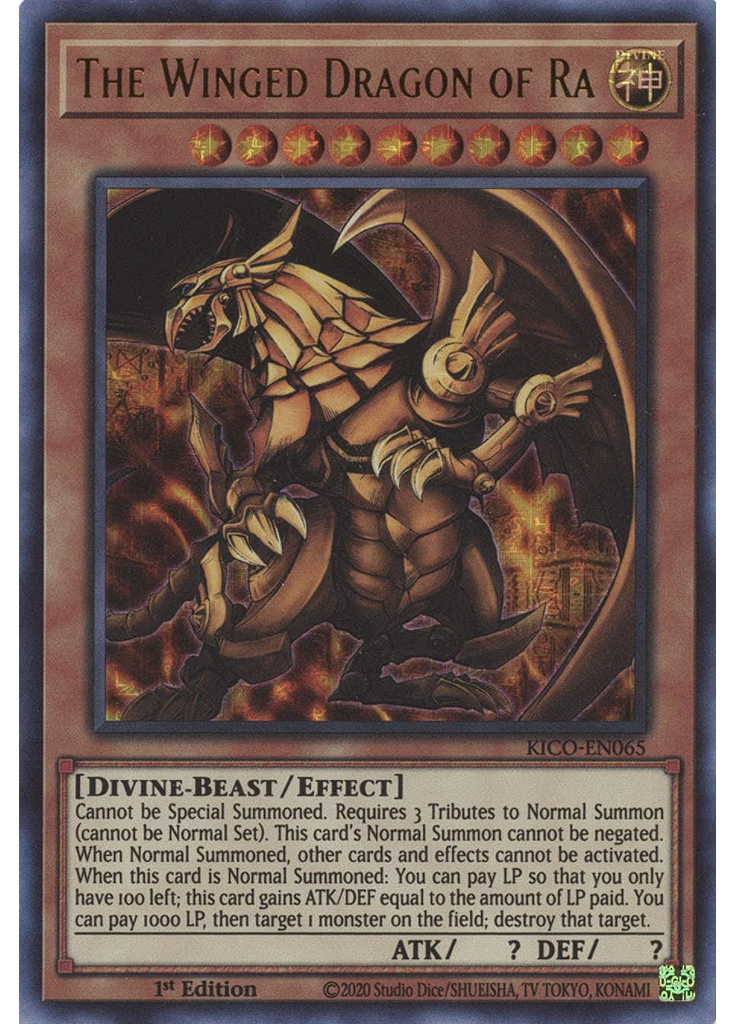 The Winged Dragon of Ra