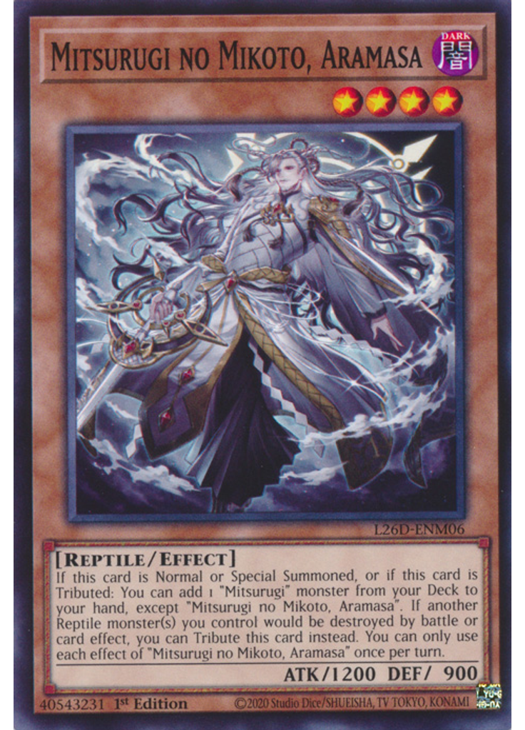 Mitsurugi no Mikoto, Aramasa