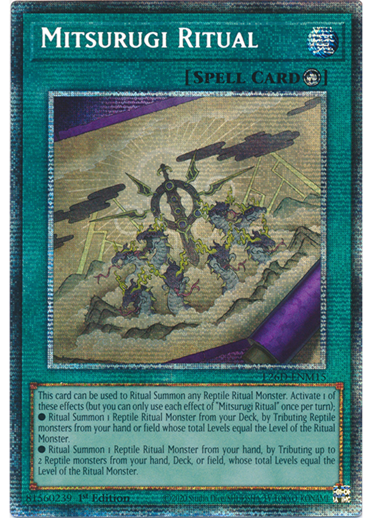 Mitsurugi Ritual (Starlight Rare 1st Edition)