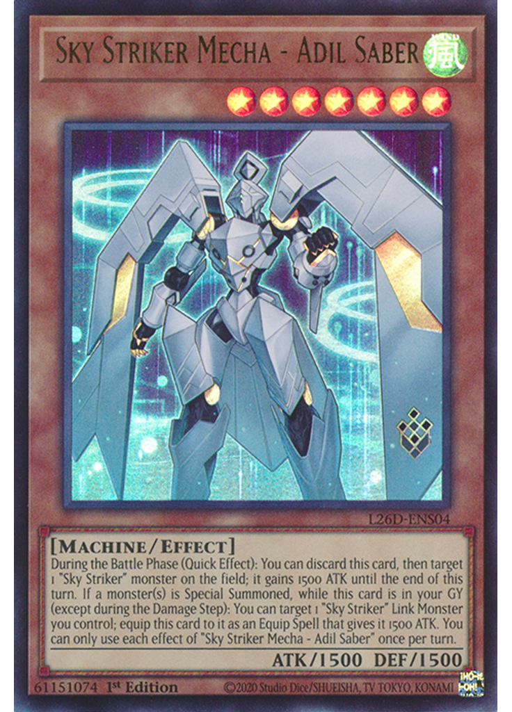 Sky Striker Mecha - Adil Saber