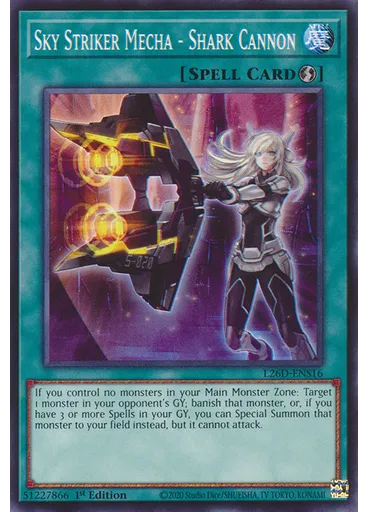 Sky Striker Mecha - Shark Cannon