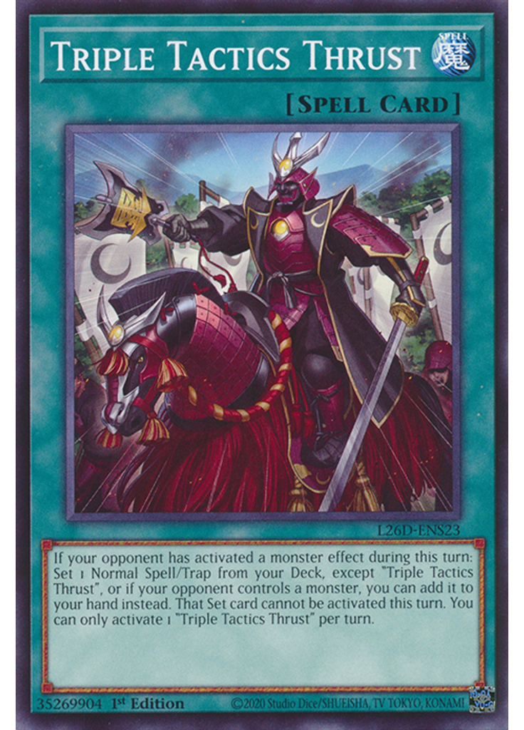 Triple Tactics Thrust