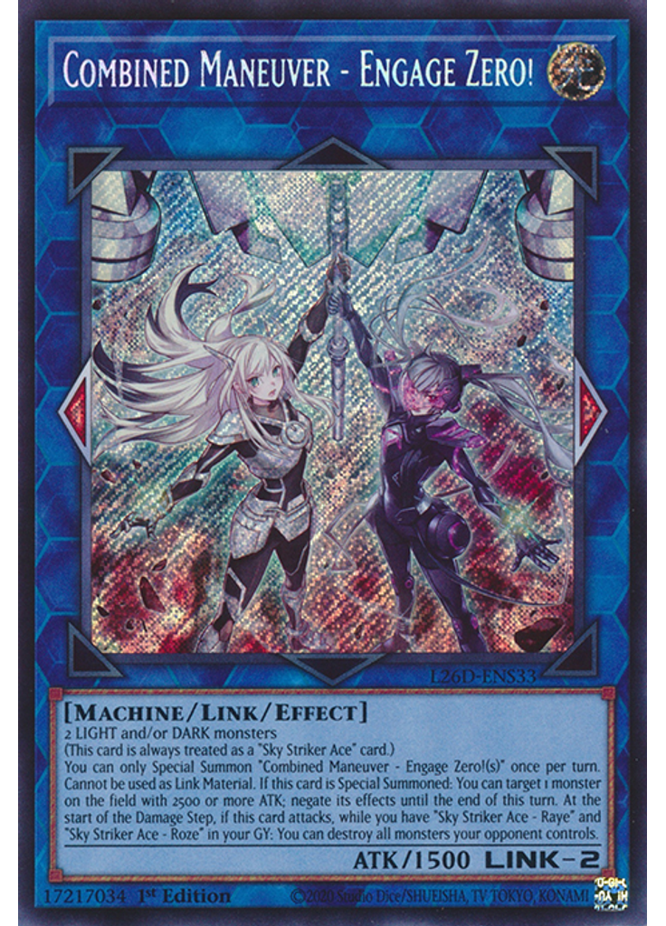 Combined Maneuver - Engage Zero! (Secret Rare 1st Edition)