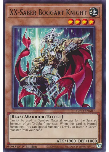 XX-Saber Boggart Knight — Legendary Modern Decks 2026