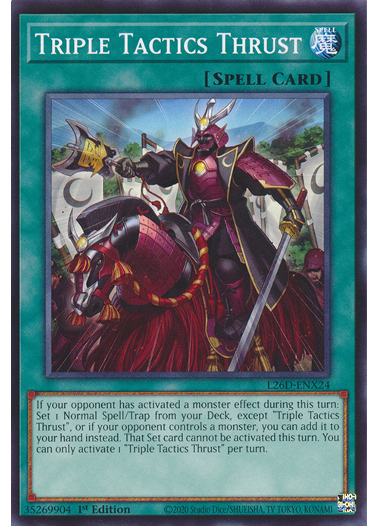 Triple Tactics Thrust