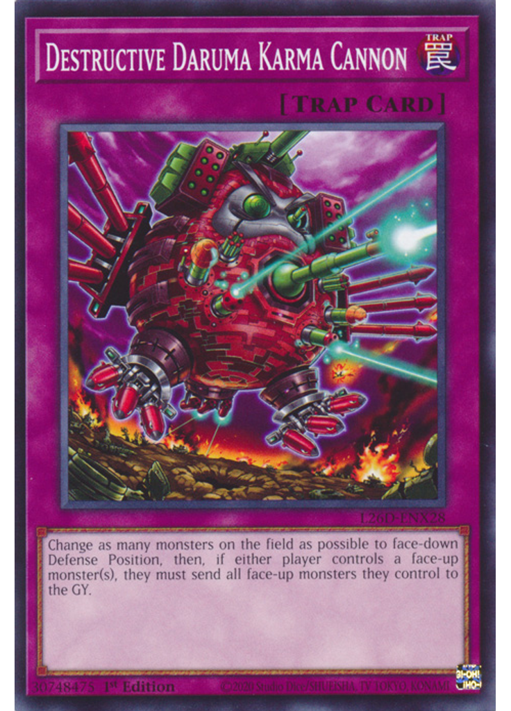 Destructive Daruma Karma Cannon