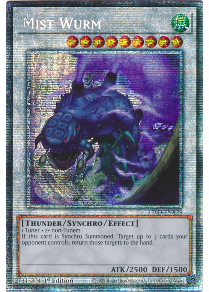Mist Wurm (Starlight Rare 1st Edition)