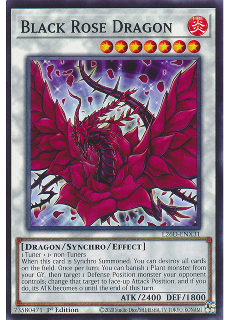 Black Rose Dragon