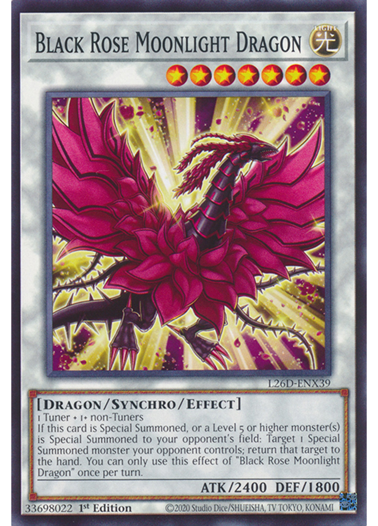 Black Rose Moonlight Dragon
