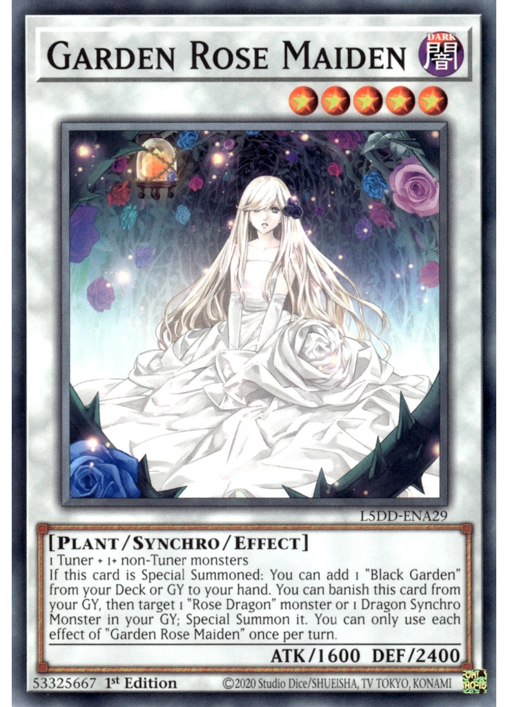 Garden Rose Maiden