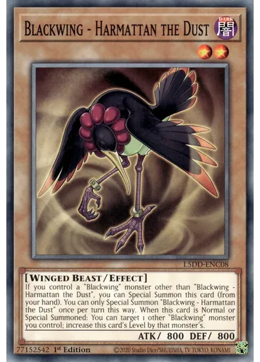 Blackwing - Harmattan the Dust