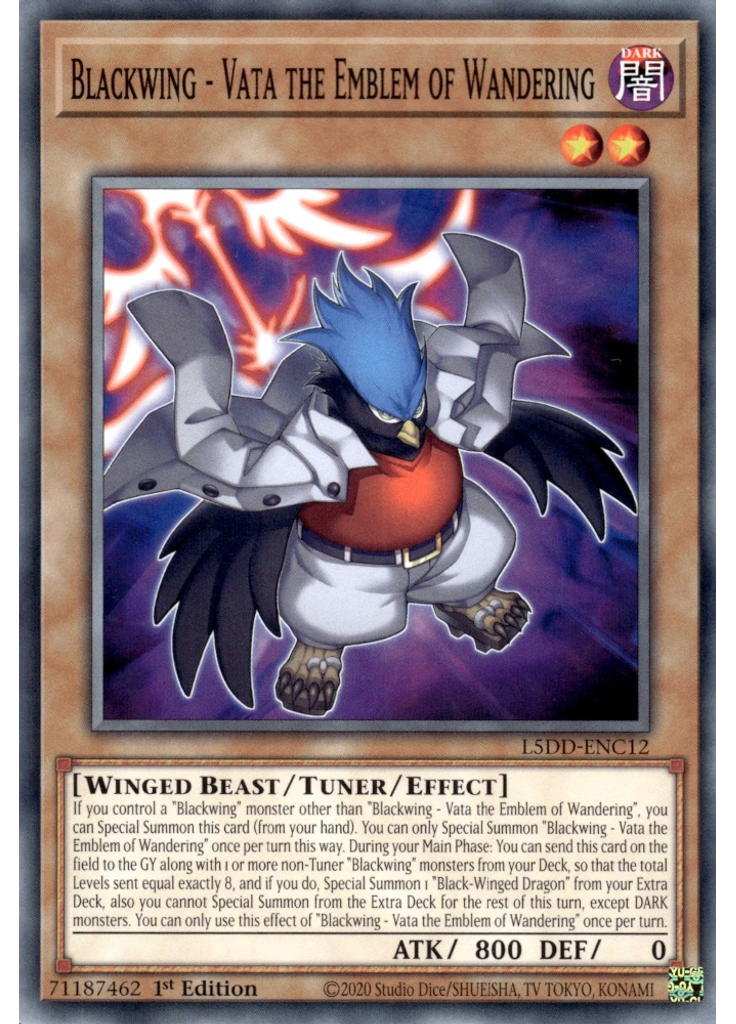 Blackwing - Vata the Emblem of Wandering