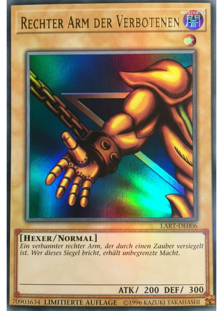 Rechter Arm der Verbotenen
