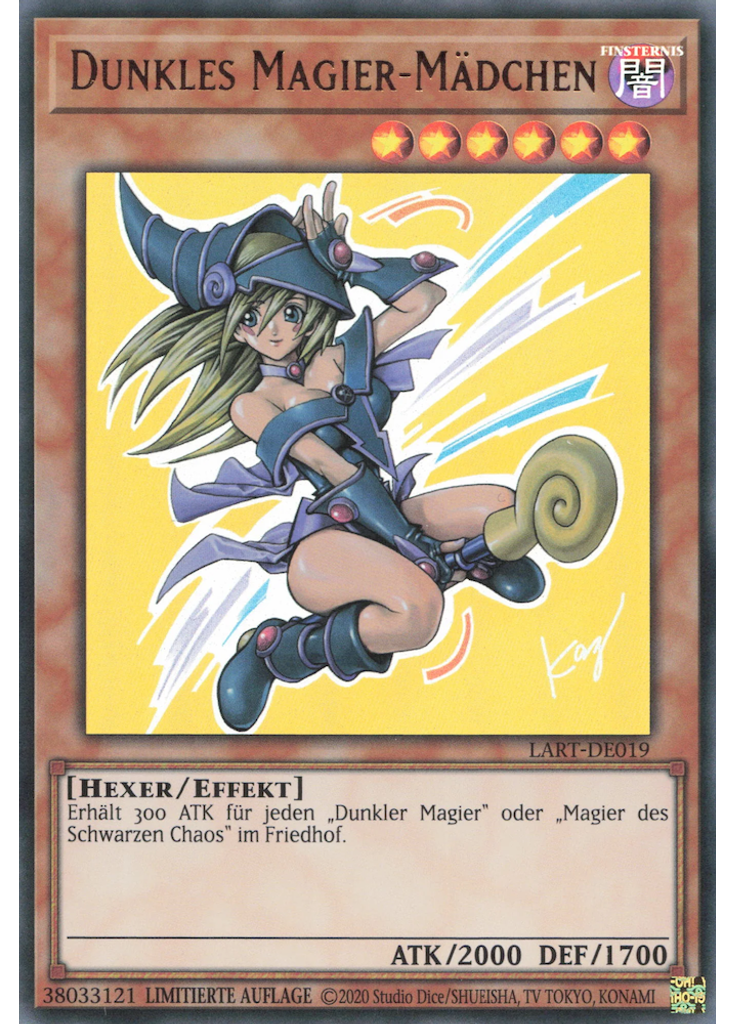 Dunkles Magier-Mädchen