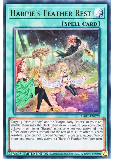 Harpie's Feather Rest