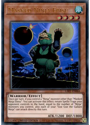 Masked Ninja Ebisu — The Lost Art Promotion
