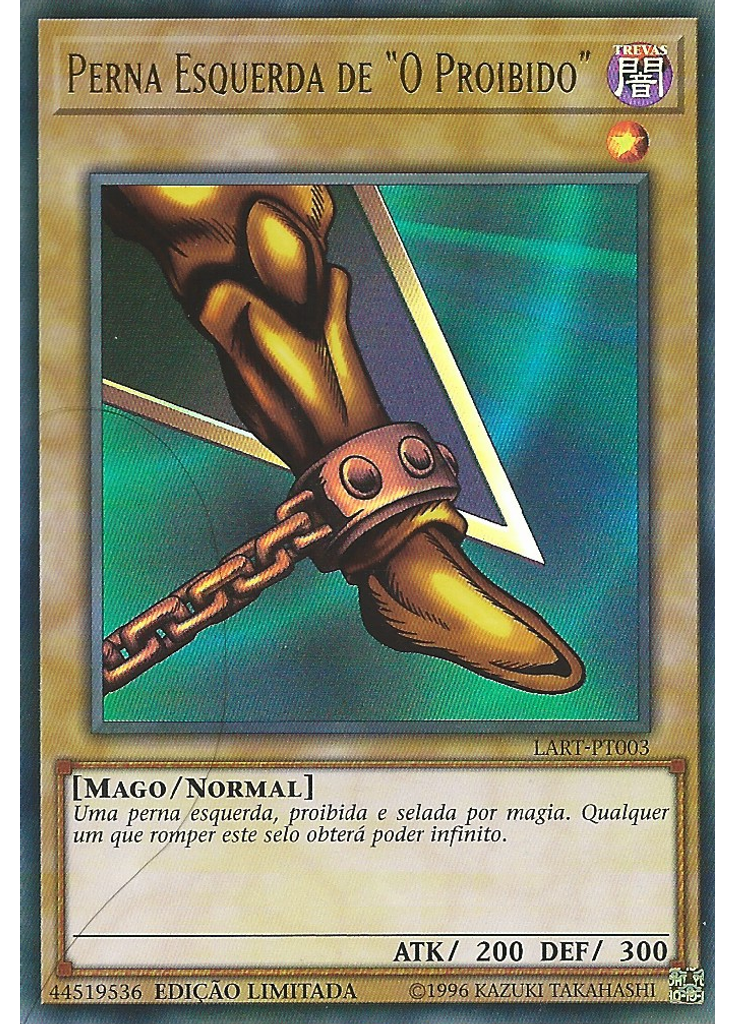 Perna Esquerda de "O Proibido"