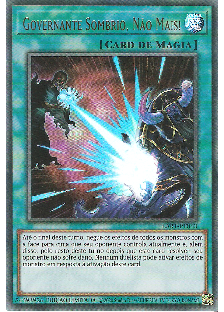 Governante Sombrio, Não Mais!