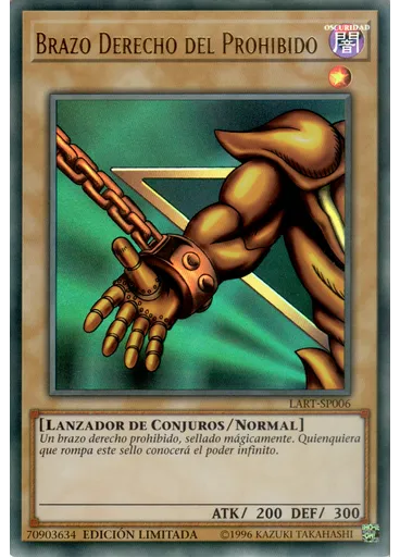 Brazo Derecho del Prohibido