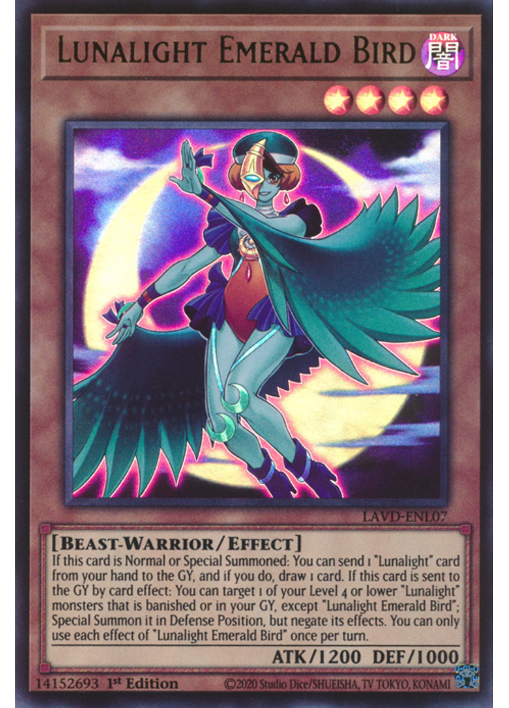 Lunalight Emerald Bird