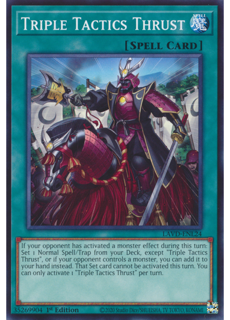 Triple Tactics Thrust