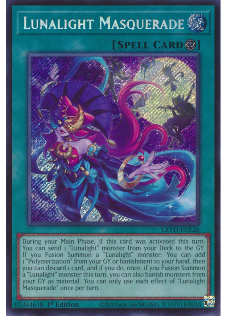 Lunalight Masquerade (Secret Rare 1st Edition)