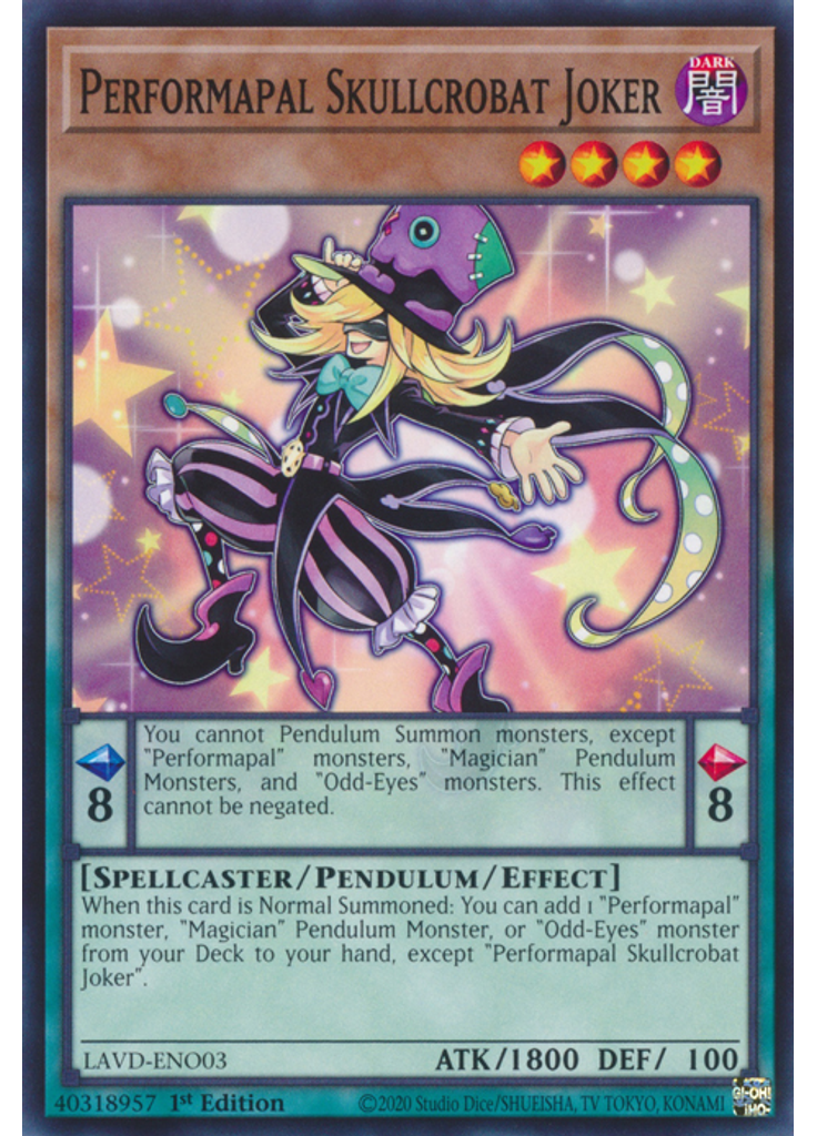 Performapal Skullcrobat Joker