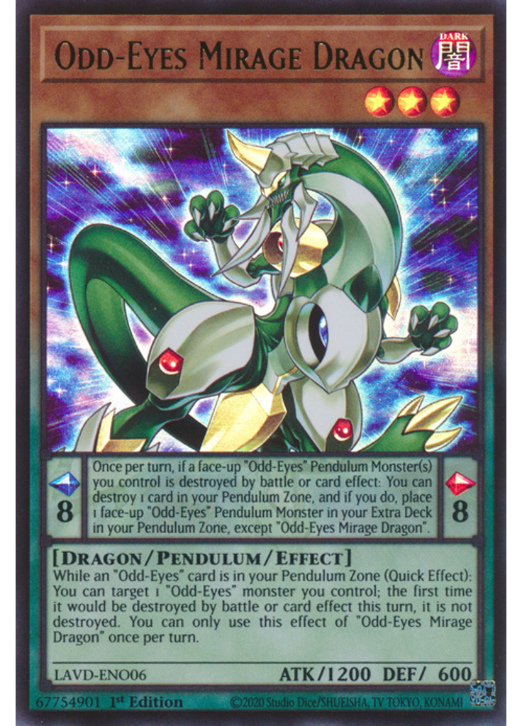 Odd-Eyes Mirage Dragon
