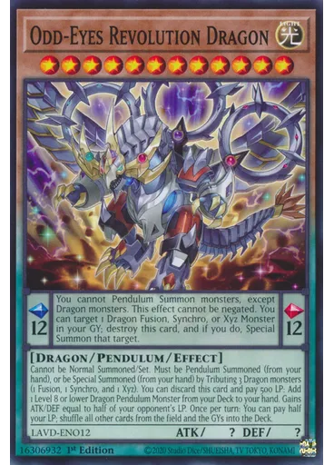 Odd-Eyes Revolution Dragon