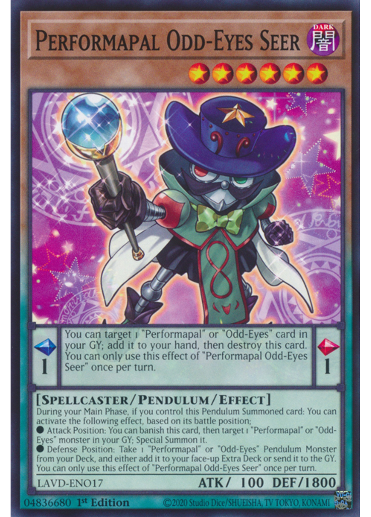 Performapal Odd-Eyes Seer