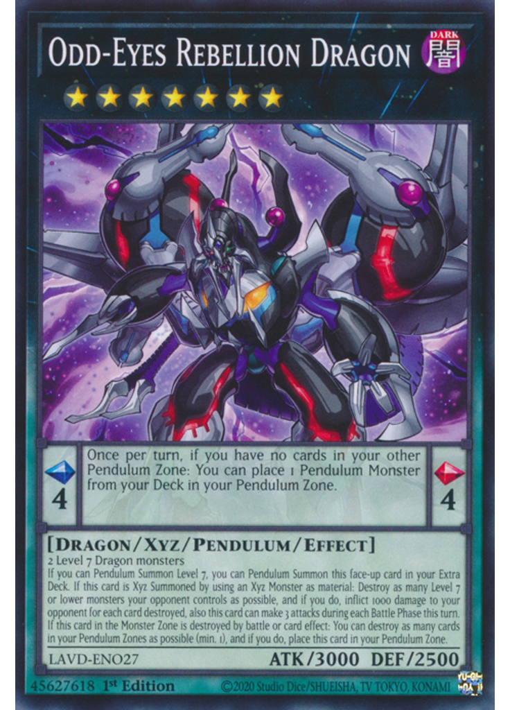Odd-Eyes Rebellion Dragon