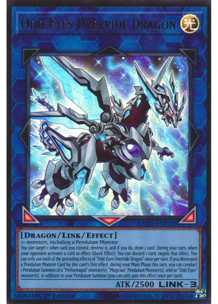 Odd-Eyes Override Dragon